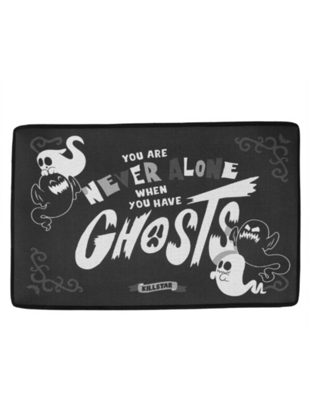 Killstar Spirits Ghost Halloween Mat Doormat Bath Kitchen NEW